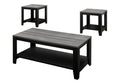 Cantara - Table Set 3pcs Set Coffee End Side Accent Living Room