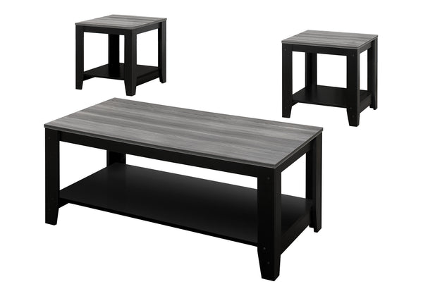 Cantara - Table Set 3pcs Set Coffee End Side Accent Living Room