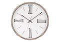 Stratton - Clocks 14" Round Wall Clock Gold Frame Transitional