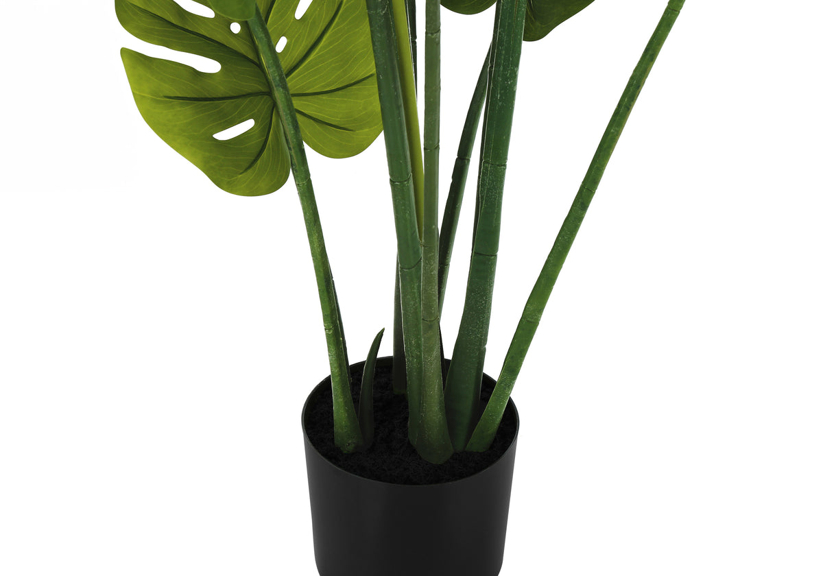 Cyntia - Artificial Plant 45" Tall Monstera Tree Indoor Faux Fake Floor