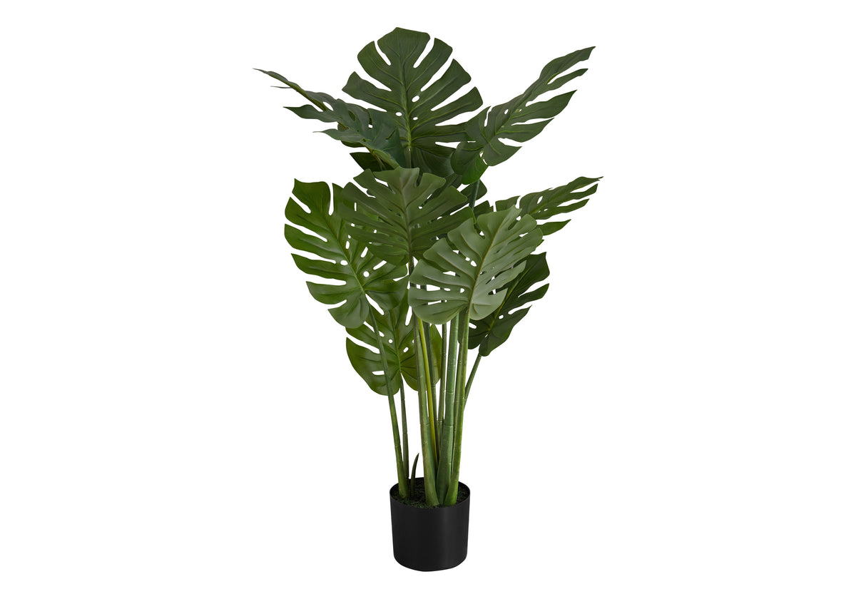 Cyntia - Artificial Plant 45" Tall Monstera Tree Indoor Faux Fake Floor