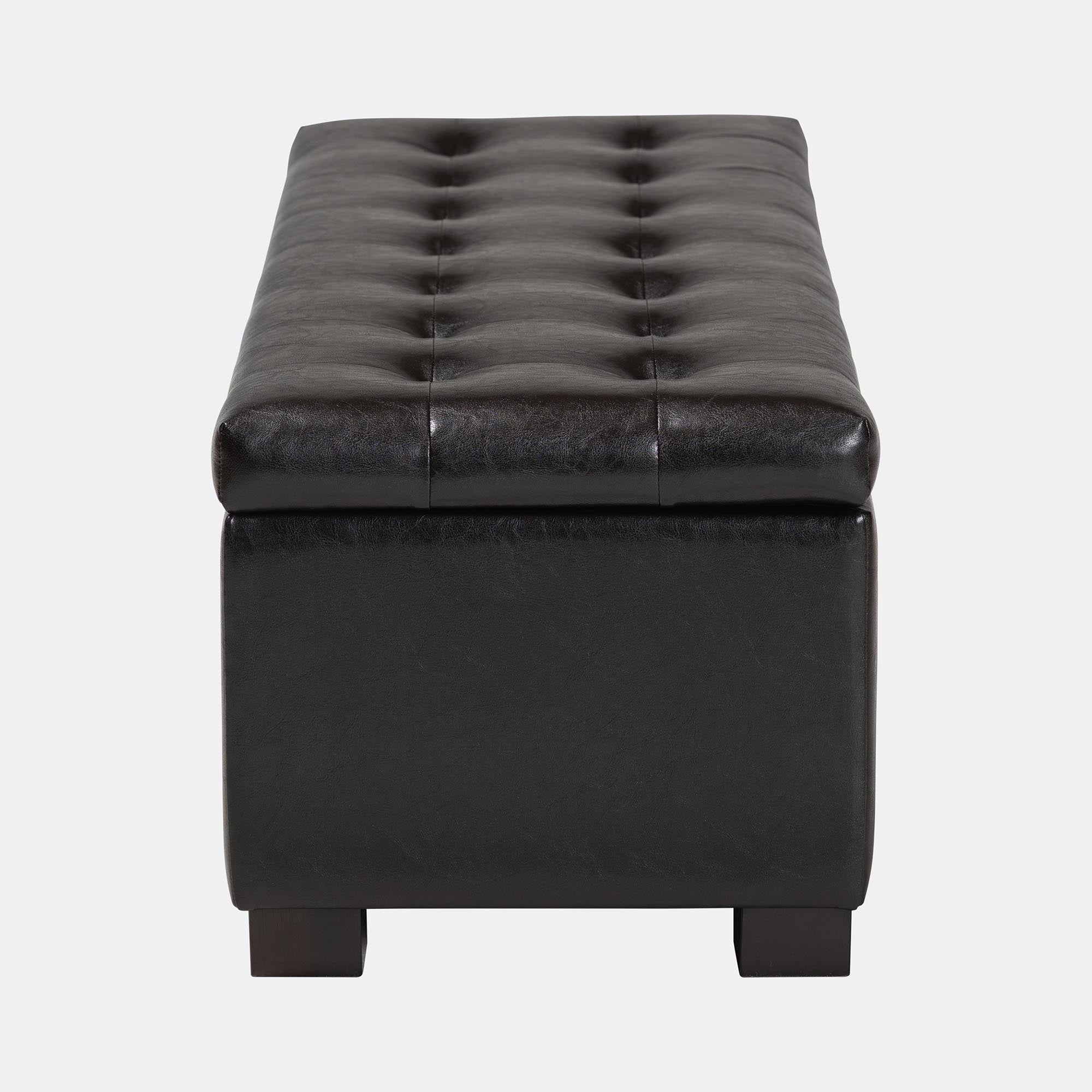 Roanoke Contemporary Ottoman With Storage